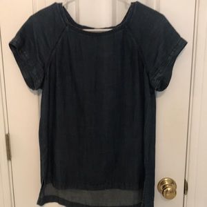 Loft soft denim top